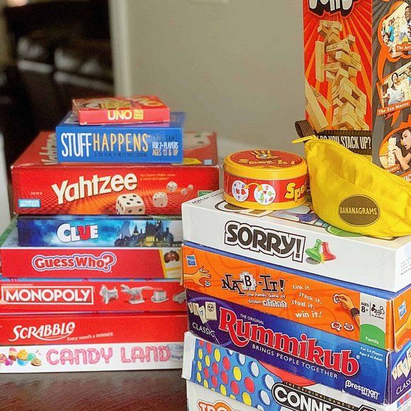 Amazon Overstock 5 Item Board Games Box.Make it A Game Night. Same Day Shipping - Picture 3 of 5